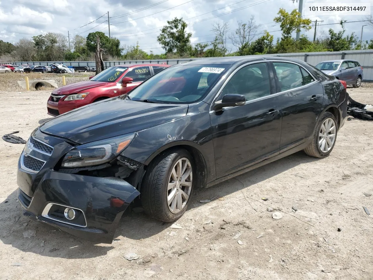 1G11E5SA8DF314497 2013 Chevrolet Malibu 2Lt