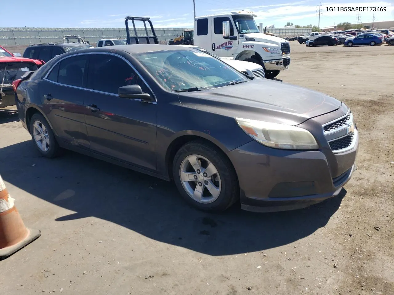 2013 Chevrolet Malibu Ls VIN: 1G11B5SA8DF173469 Lot: 71842384