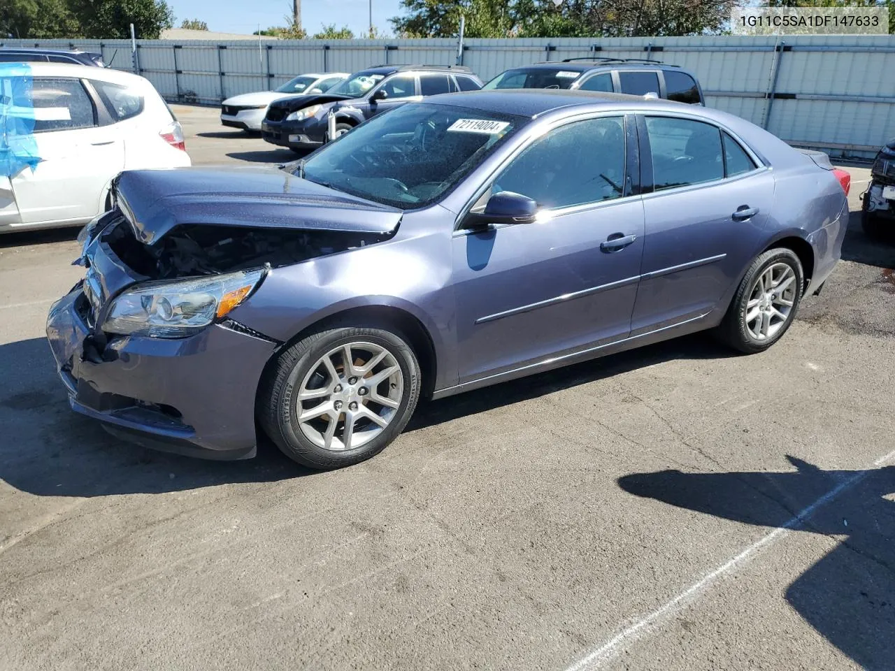 2013 Chevrolet Malibu 1Lt VIN: 1G11C5SA1DF147633 Lot: 72119004