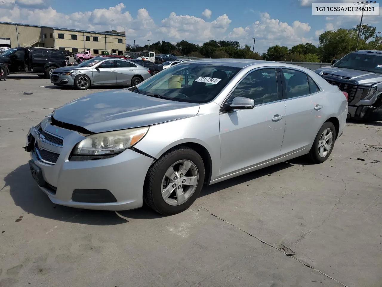 2013 Chevrolet Malibu 1Lt VIN: 1G11C5SA7DF246361 Lot: 72171944