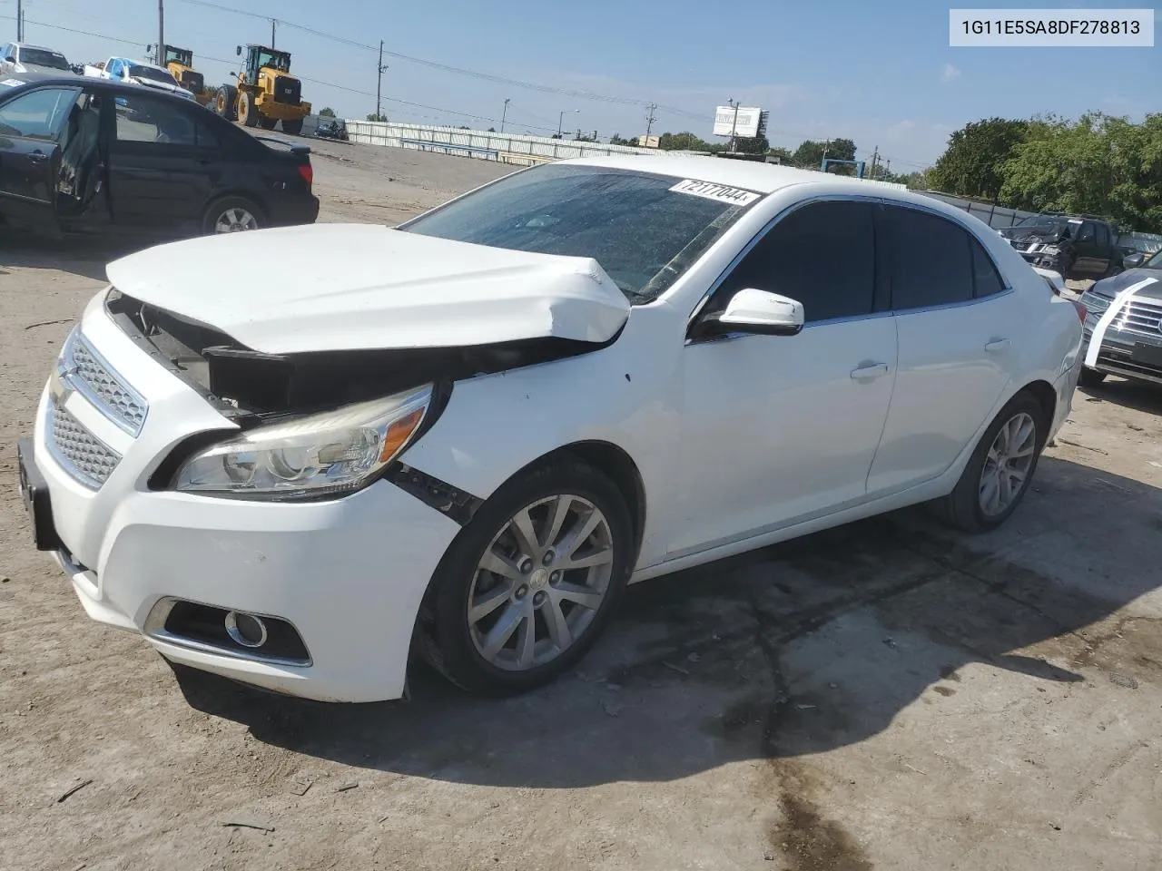 1G11E5SA8DF278813 2013 Chevrolet Malibu 2Lt