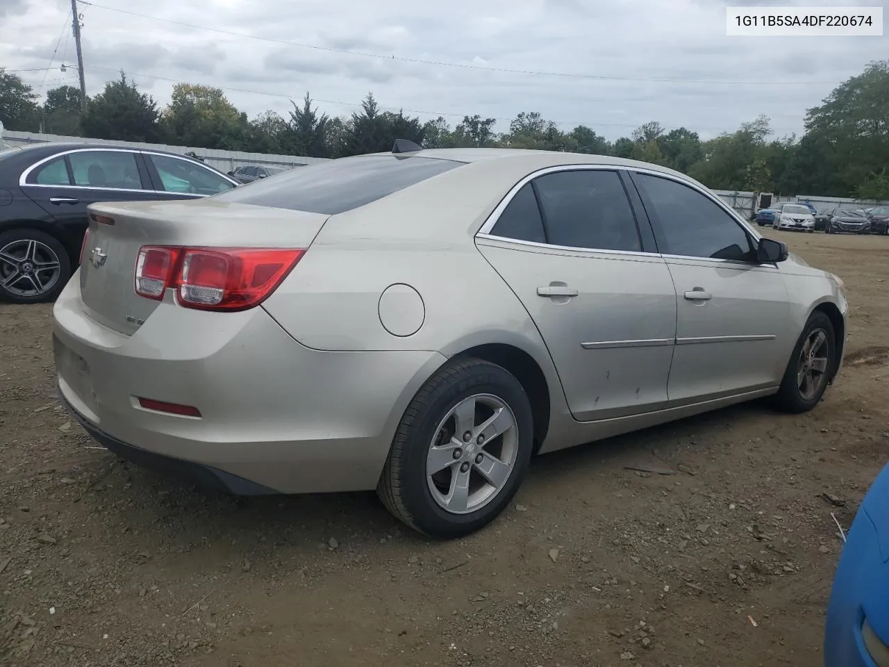 2013 Chevrolet Malibu Ls VIN: 1G11B5SA4DF220674 Lot: 72255944