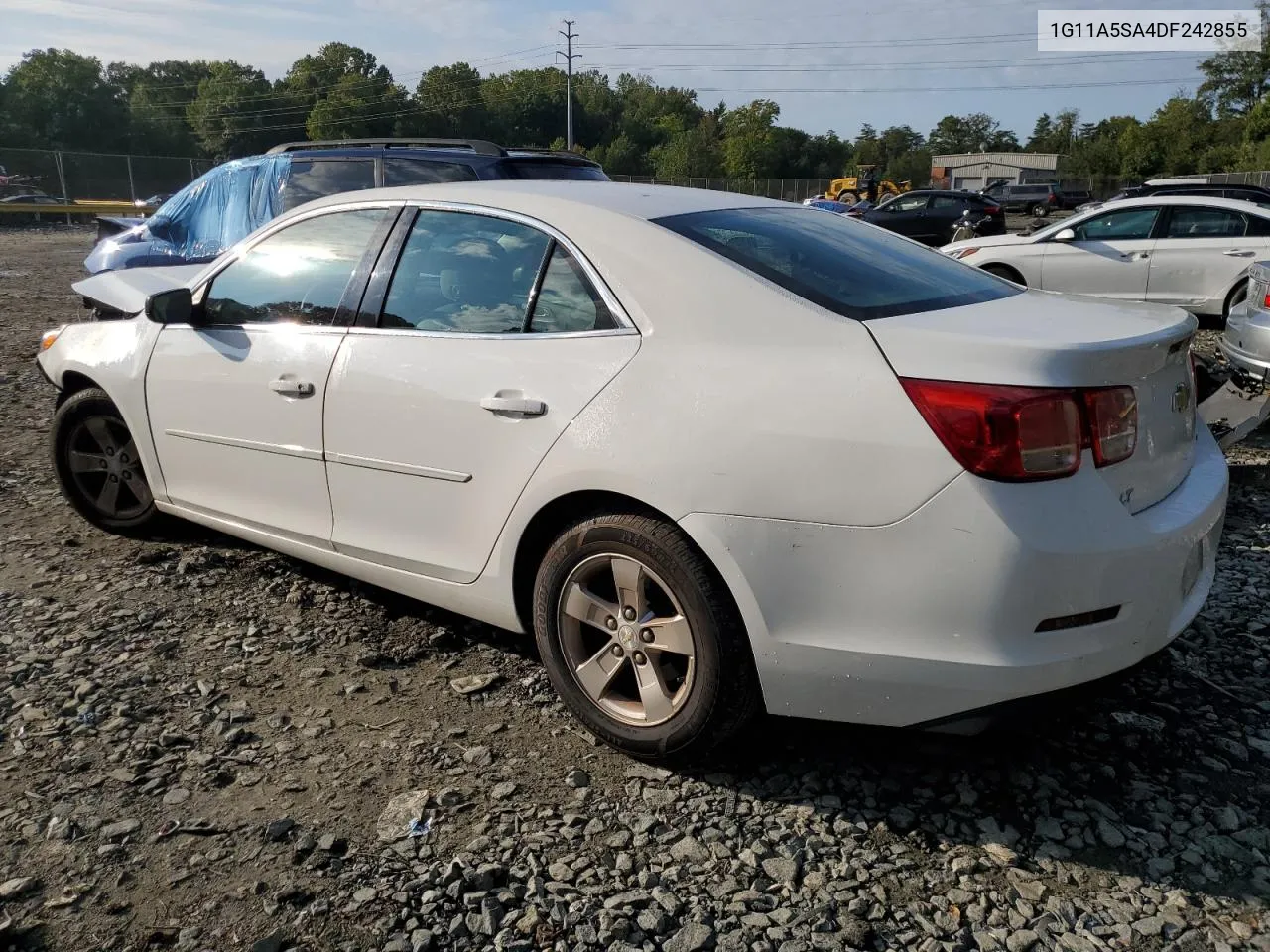 2013 Chevrolet Malibu Ls VIN: 1G11A5SA4DF242855 Lot: 72285184