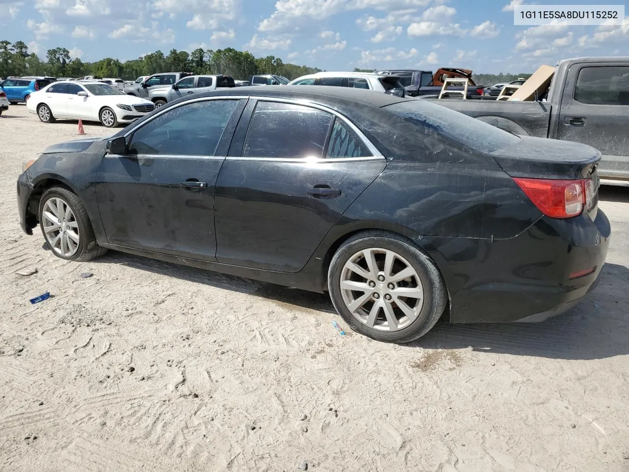 2013 Chevrolet Malibu 2Lt VIN: 1G11E5SA8DU115252 Lot: 72390114