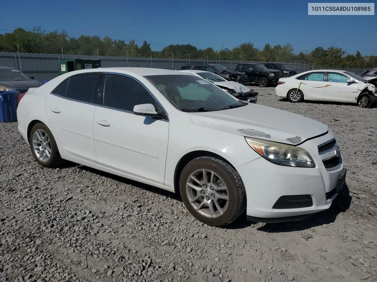 2013 Chevrolet Malibu 1Lt VIN: 1G11C5SA8DU108985 Lot: 72417194