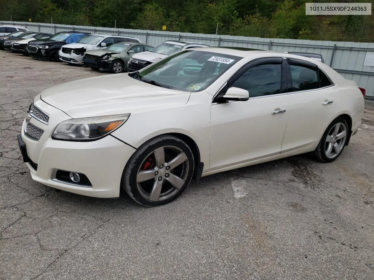 2013 Chevrolet Malibu Ltz VIN: 1G11J5SX9DF244363 Lot: 72431554