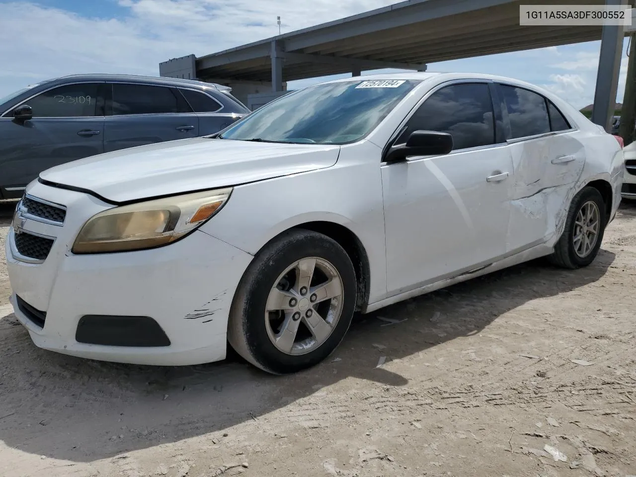 2013 Chevrolet Malibu Ls VIN: 1G11A5SA3DF300552 Lot: 72570194