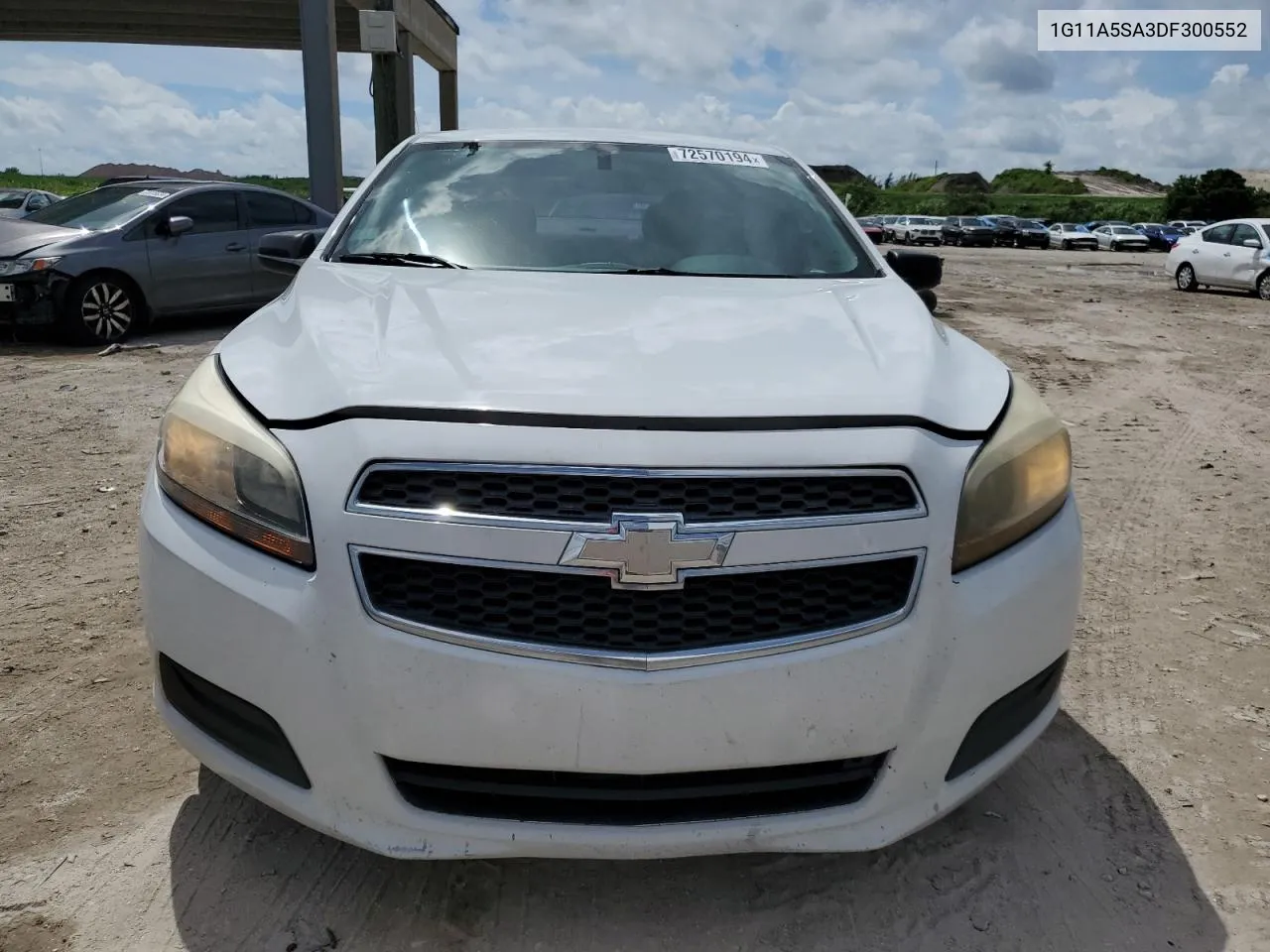 2013 Chevrolet Malibu Ls VIN: 1G11A5SA3DF300552 Lot: 72570194