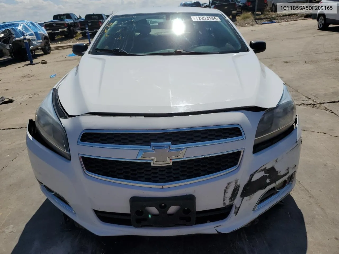 2013 Chevrolet Malibu Ls VIN: 1G11B5SA5DF209165 Lot: 72953194