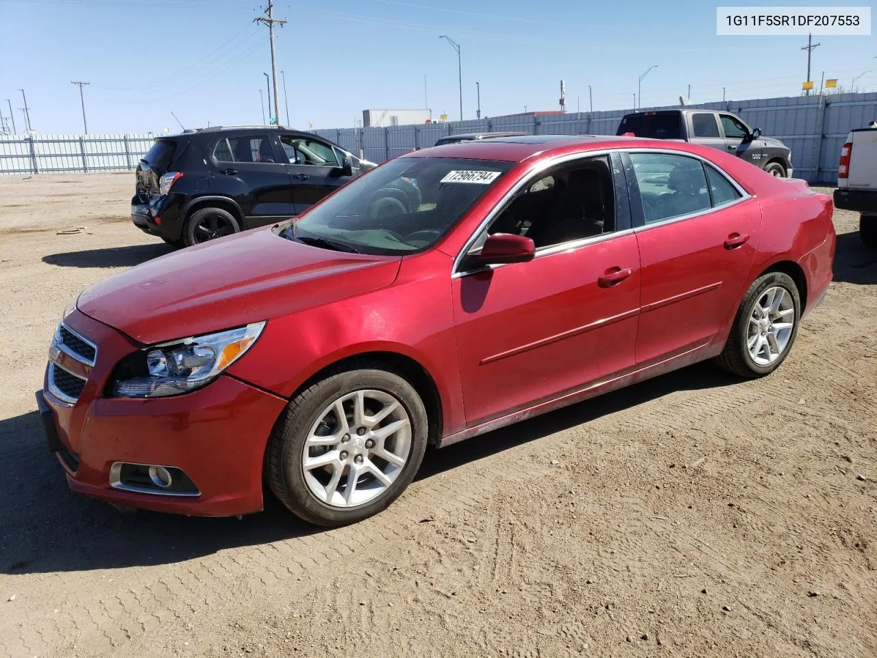 2013 Chevrolet Malibu 2Lt VIN: 1G11F5SR1DF207553 Lot: 72966794