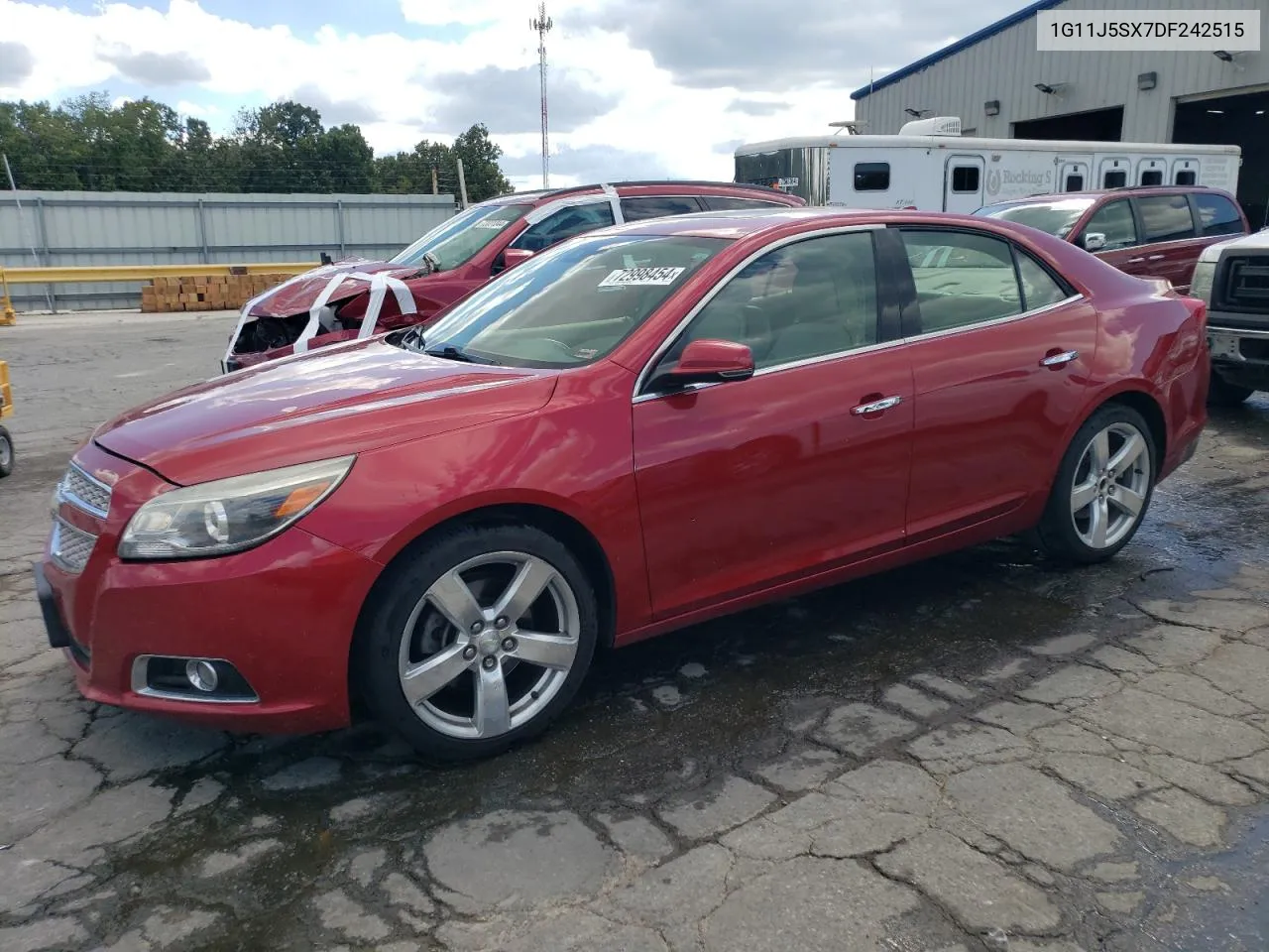 2013 Chevrolet Malibu Ltz VIN: 1G11J5SX7DF242515 Lot: 72998454