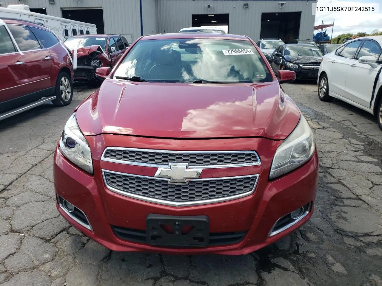 2013 Chevrolet Malibu Ltz VIN: 1G11J5SX7DF242515 Lot: 72998454