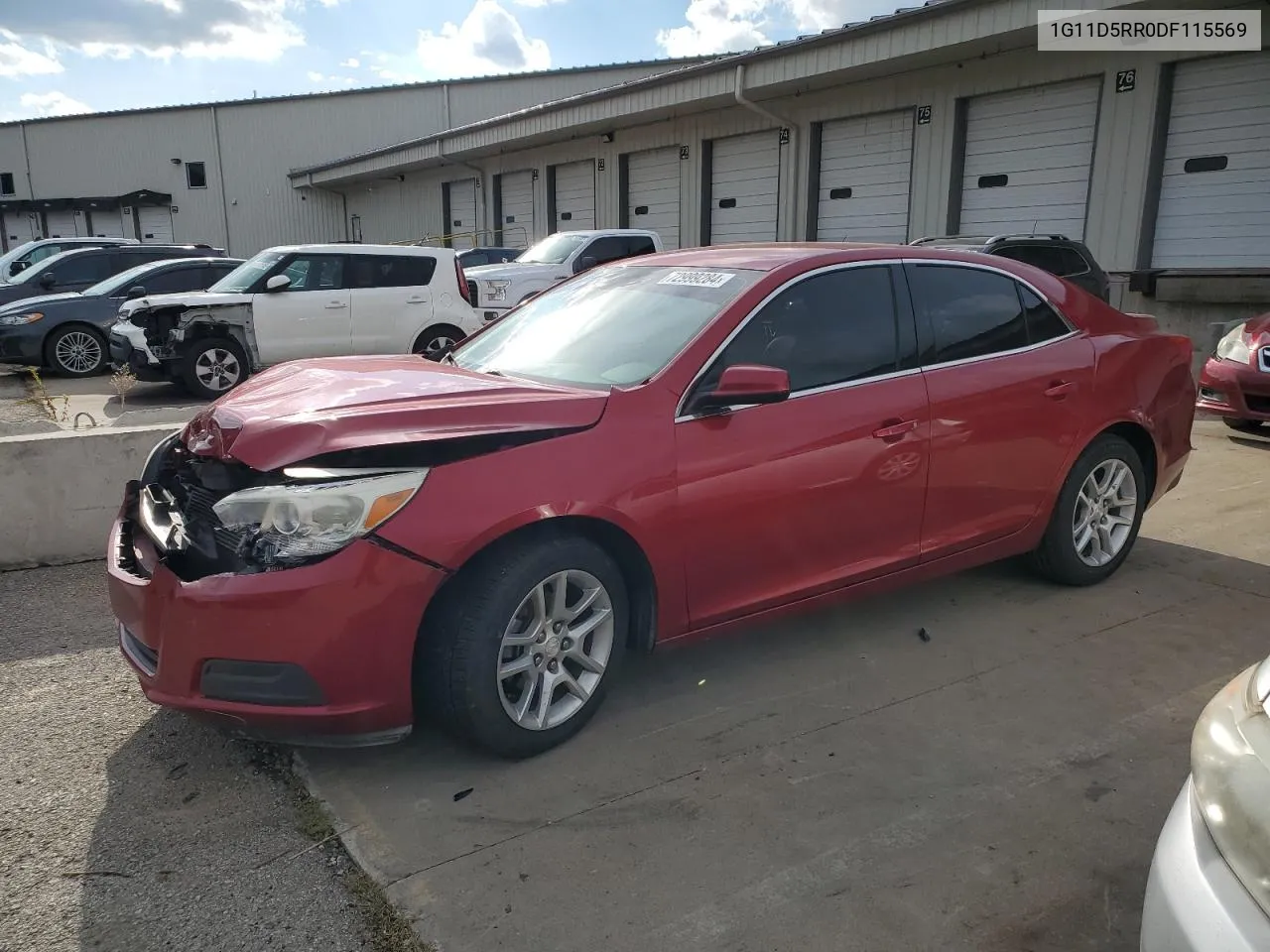 2013 Chevrolet Malibu 1Lt VIN: 1G11D5RR0DF115569 Lot: 72999284