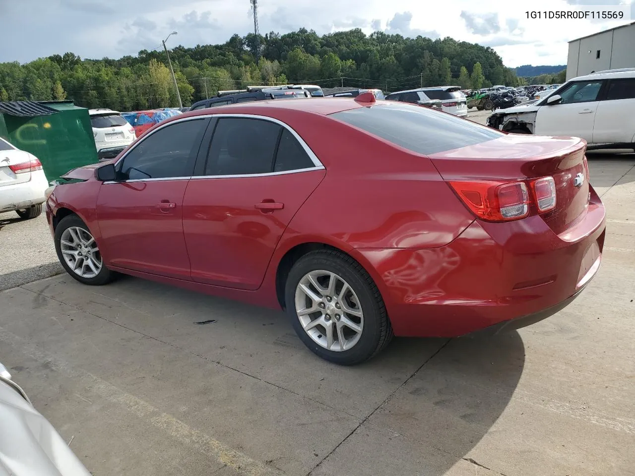 2013 Chevrolet Malibu 1Lt VIN: 1G11D5RR0DF115569 Lot: 72999284