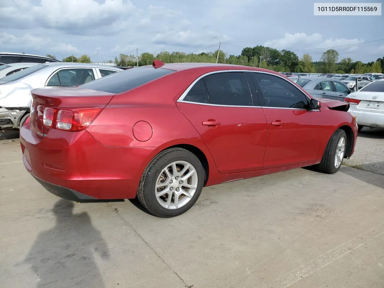 2013 Chevrolet Malibu 1Lt VIN: 1G11D5RR0DF115569 Lot: 72999284