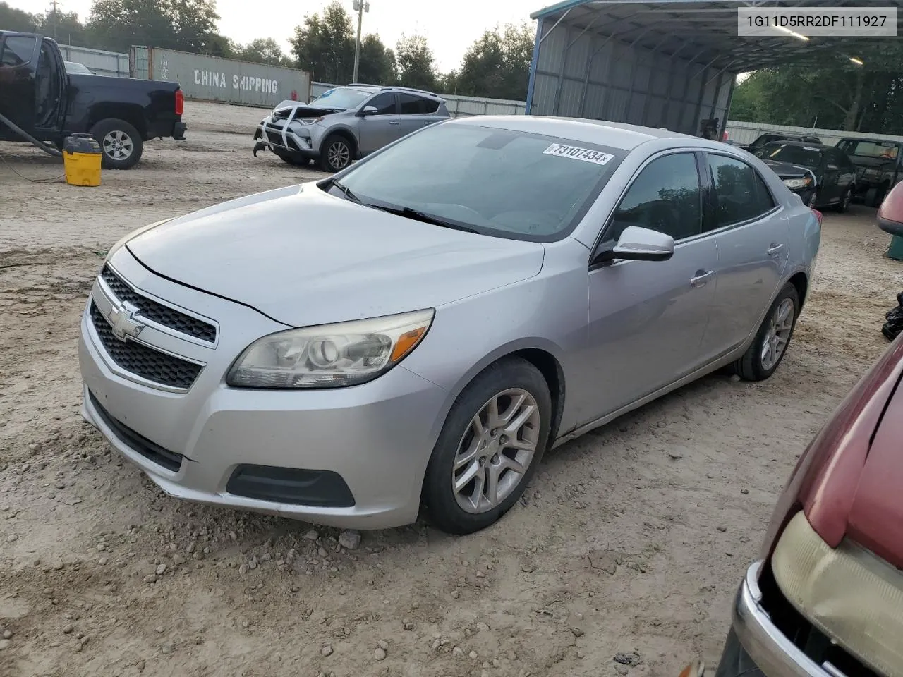 2013 Chevrolet Malibu 1Lt VIN: 1G11D5RR2DF111927 Lot: 73107434