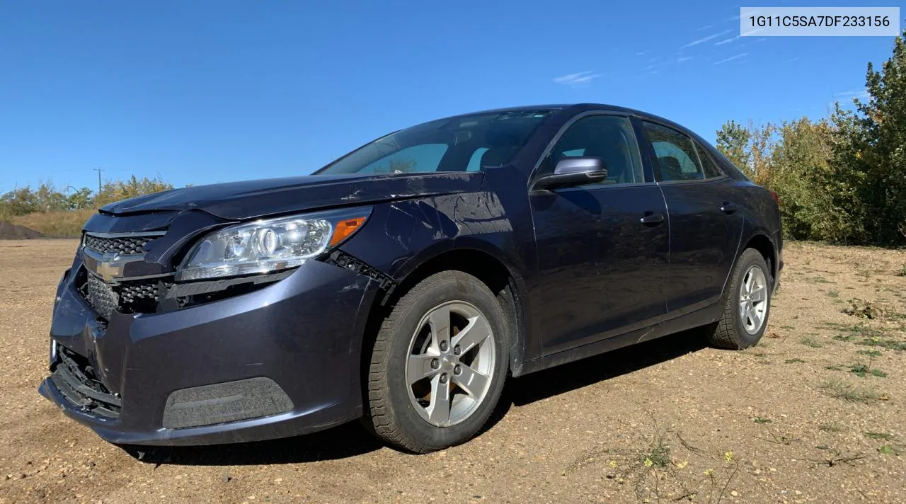 1G11C5SA7DF233156 2013 Chevrolet Malibu 1Lt