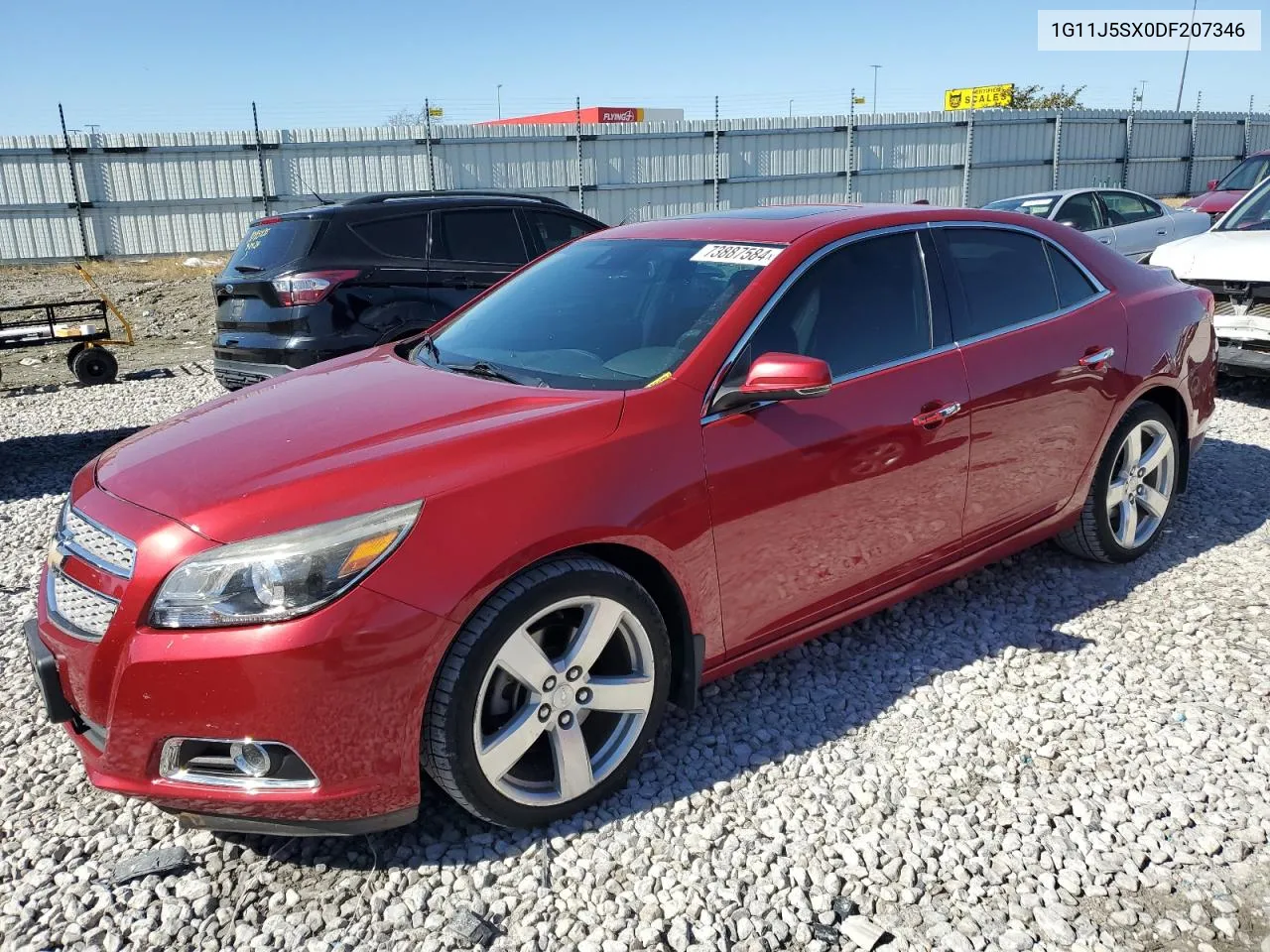 2013 Chevrolet Malibu Ltz VIN: 1G11J5SX0DF207346 Lot: 73887584