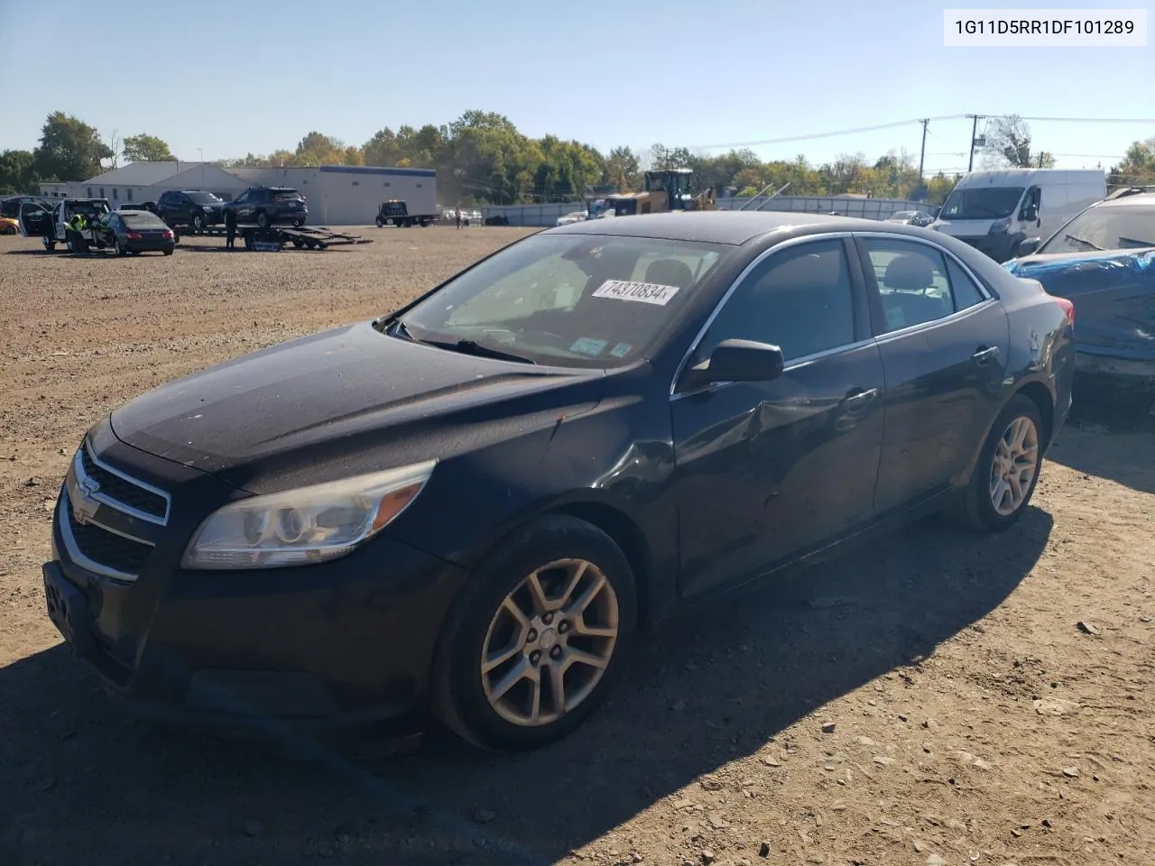 2013 Chevrolet Malibu 1Lt VIN: 1G11D5RR1DF101289 Lot: 74370834