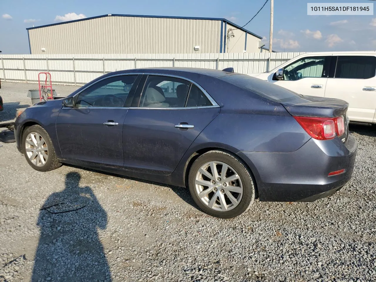 2013 Chevrolet Malibu Ltz VIN: 1G11H5SA1DF181945 Lot: 74477914