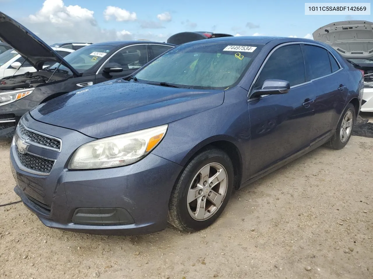 2013 Chevrolet Malibu 1Lt VIN: 1G11C5SA8DF142669 Lot: 74497534