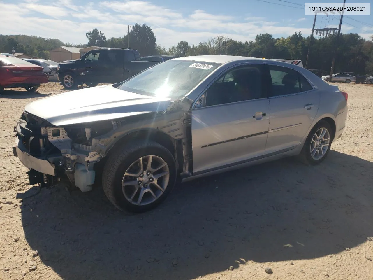 2013 Chevrolet Malibu 1Lt VIN: 1G11C5SA2DF208021 Lot: 74639974