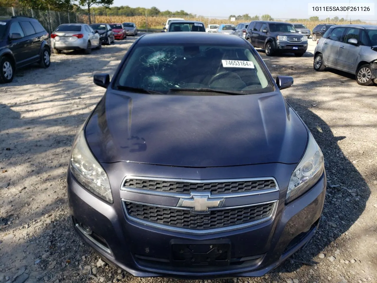 2013 Chevrolet Malibu 2Lt VIN: 1G11E5SA3DF261126 Lot: 74653164