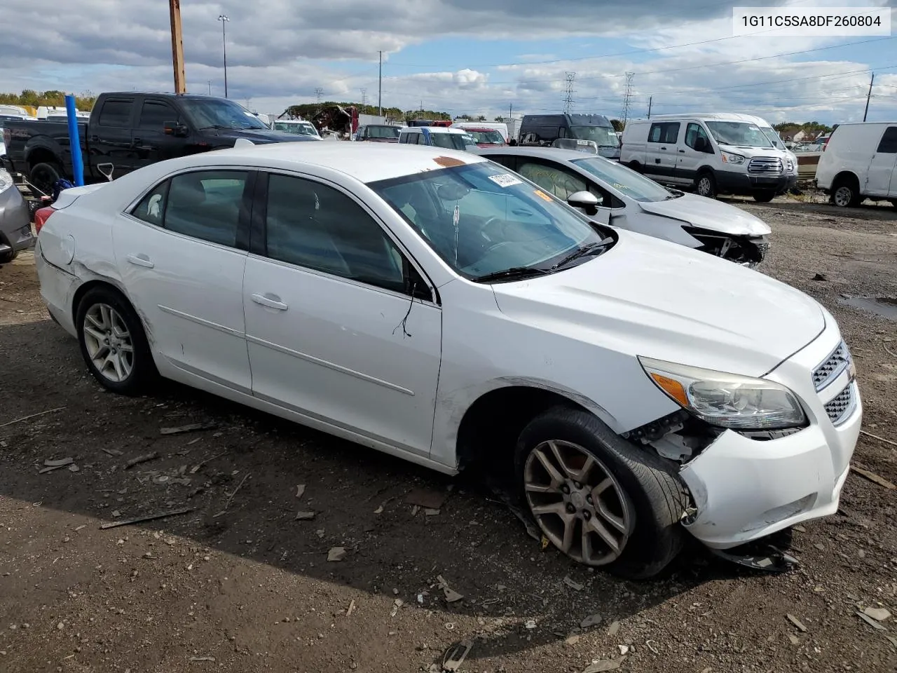 1G11C5SA8DF260804 2013 Chevrolet Malibu 1Lt