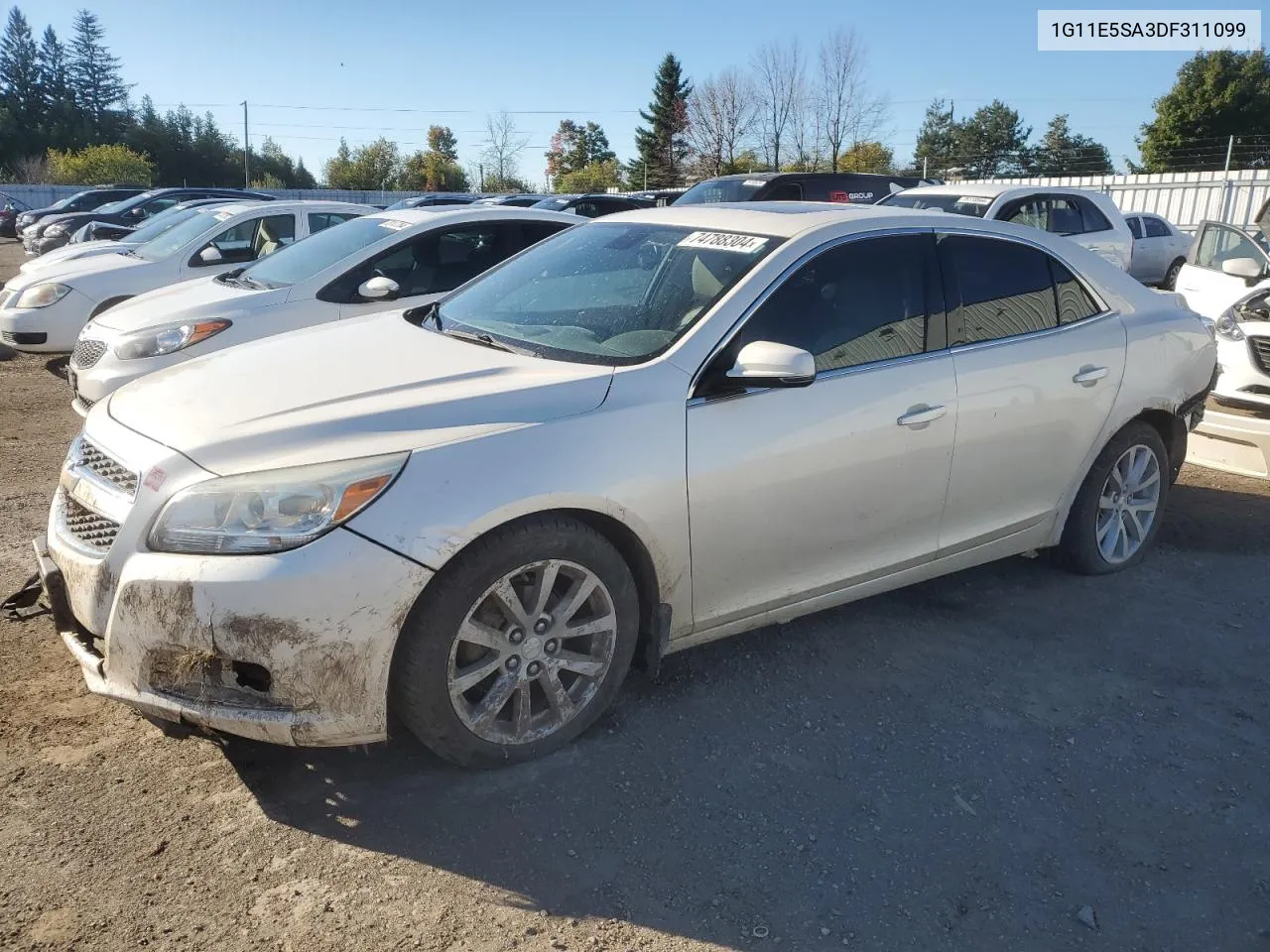 2013 Chevrolet Malibu 2Lt VIN: 1G11E5SA3DF311099 Lot: 74788304