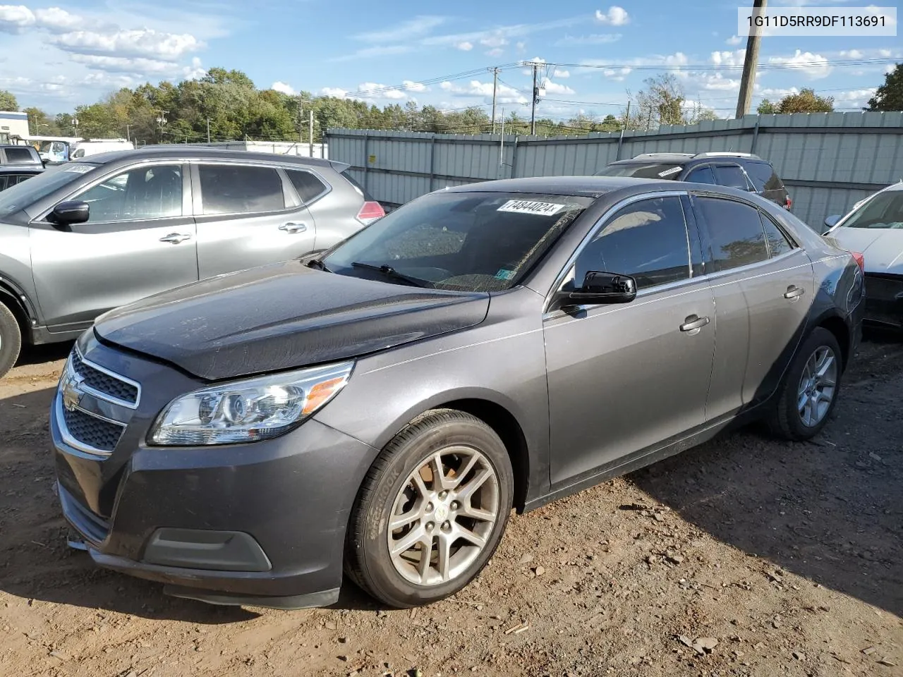 2013 Chevrolet Malibu 1Lt VIN: 1G11D5RR9DF113691 Lot: 74844024