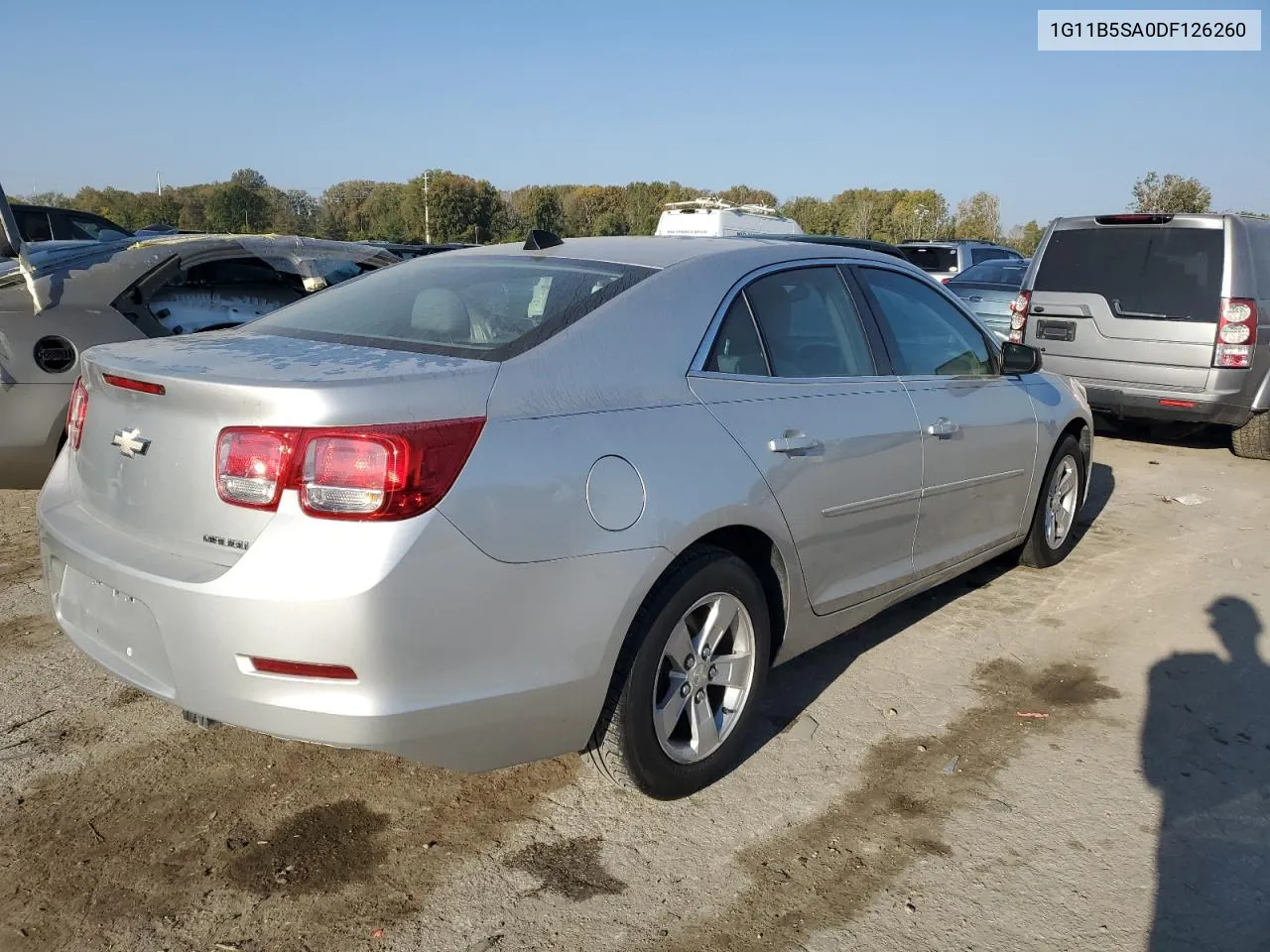 2013 Chevrolet Malibu Ls VIN: 1G11B5SA0DF126260 Lot: 75346344