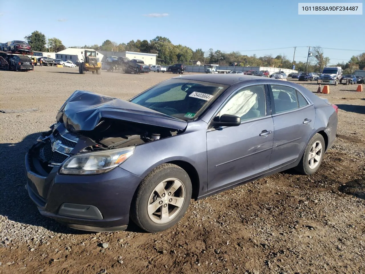 2013 Chevrolet Malibu Ls VIN: 1G11B5SA9DF234487 Lot: 75403664