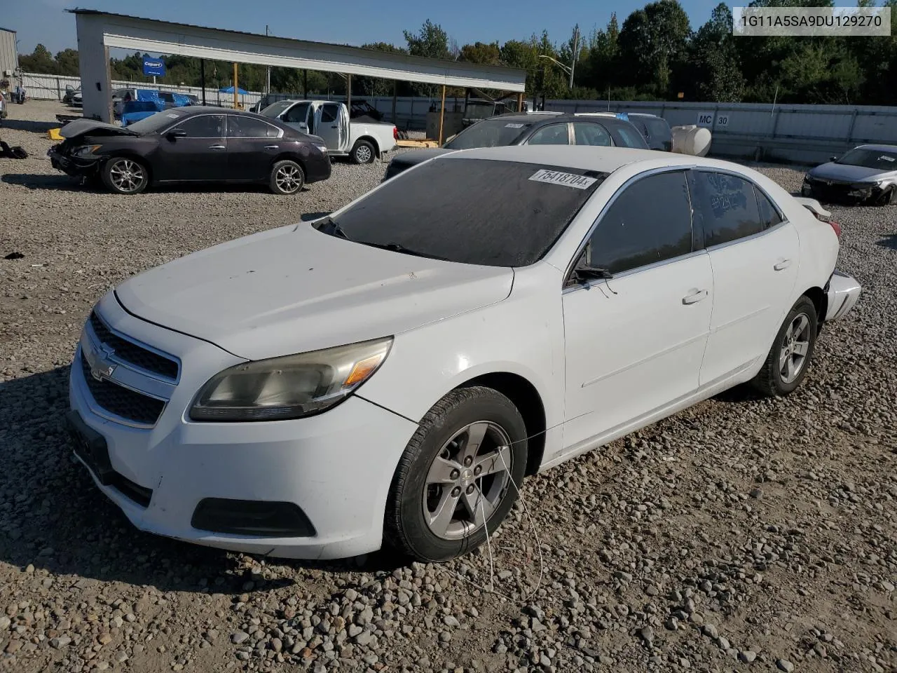 2013 Chevrolet Malibu Ls VIN: 1G11A5SA9DU129270 Lot: 75418704