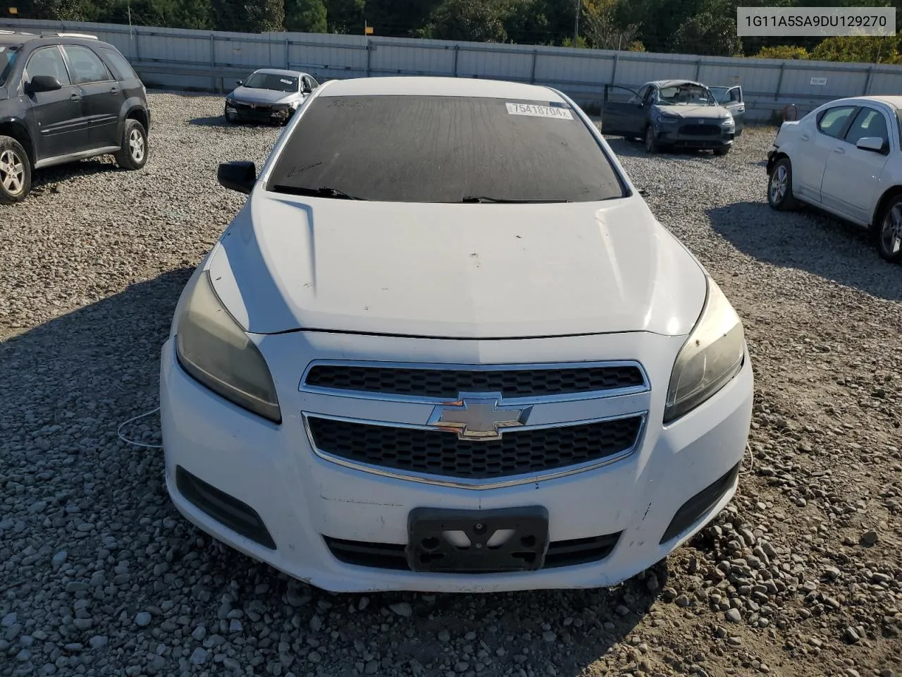 2013 Chevrolet Malibu Ls VIN: 1G11A5SA9DU129270 Lot: 75418704