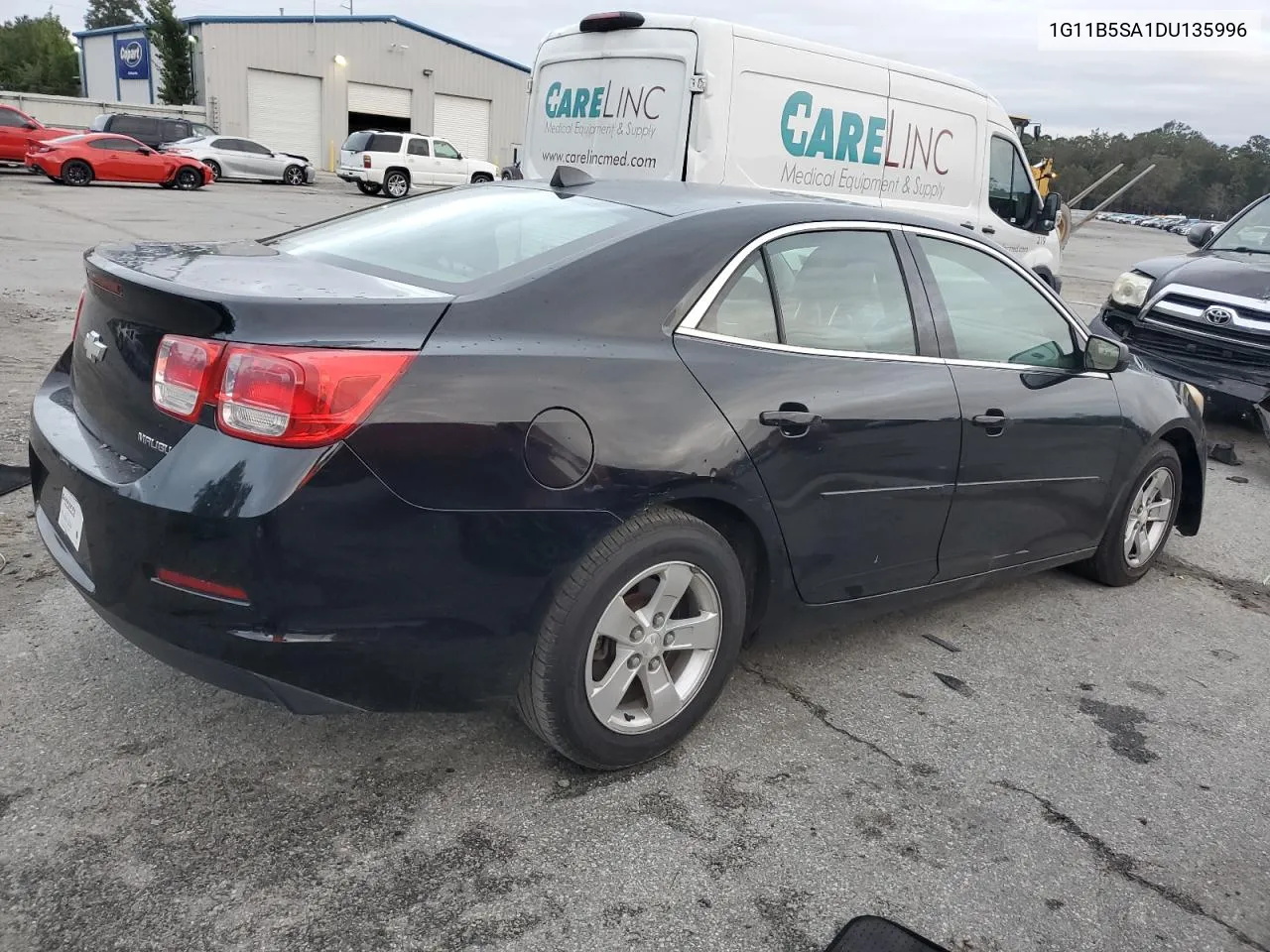 2013 Chevrolet Malibu Ls VIN: 1G11B5SA1DU135996 Lot: 75612474