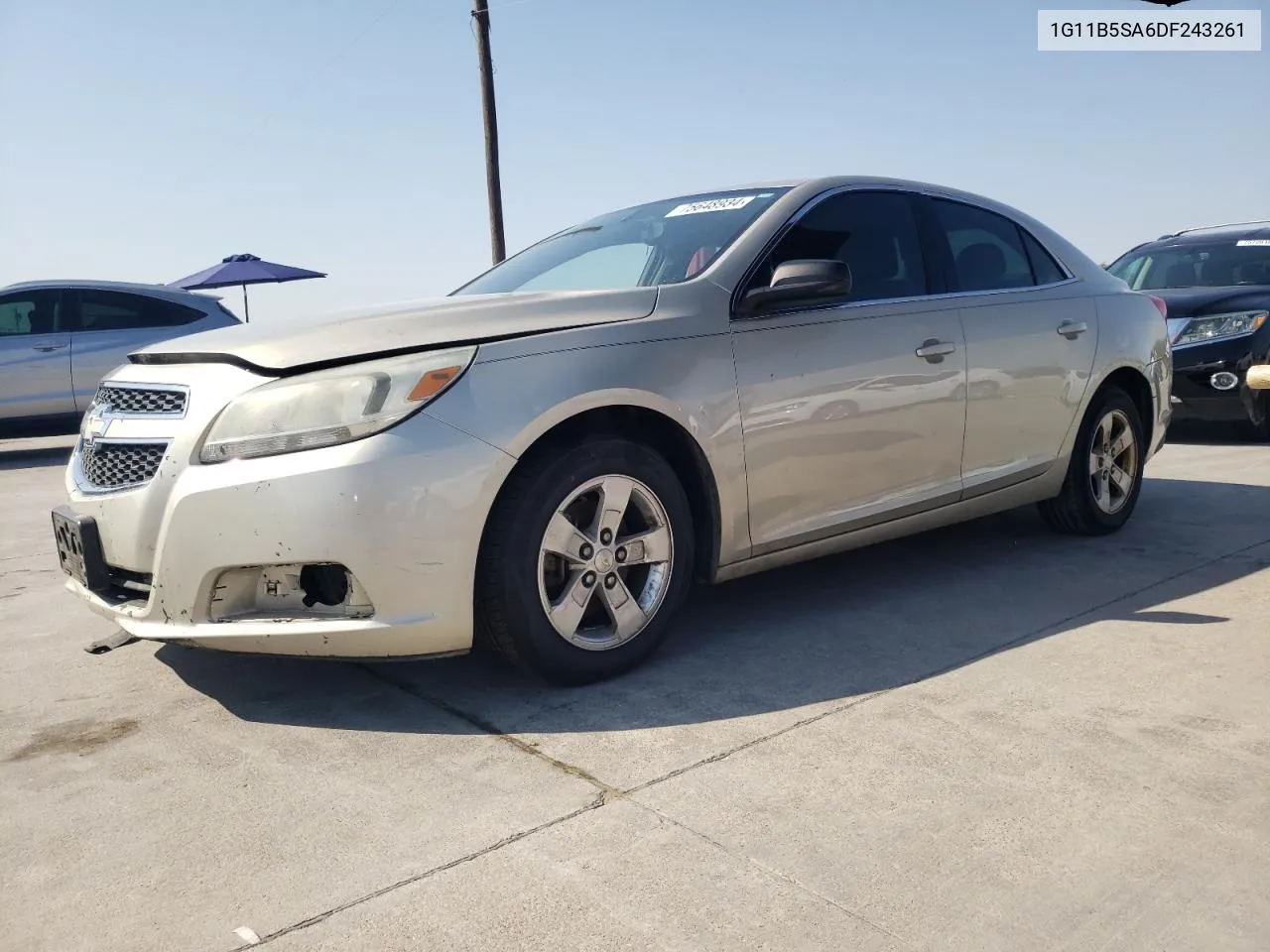 2013 Chevrolet Malibu Ls VIN: 1G11B5SA6DF243261 Lot: 75648934