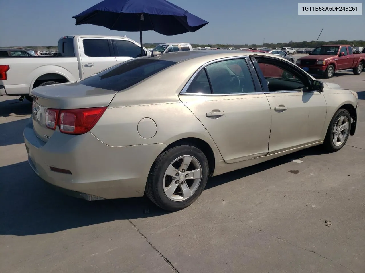 2013 Chevrolet Malibu Ls VIN: 1G11B5SA6DF243261 Lot: 75648934