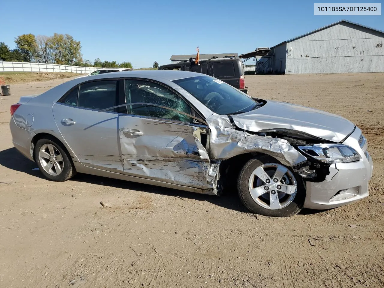 2013 Chevrolet Malibu Ls VIN: 1G11B5SA7DF125400 Lot: 75649444