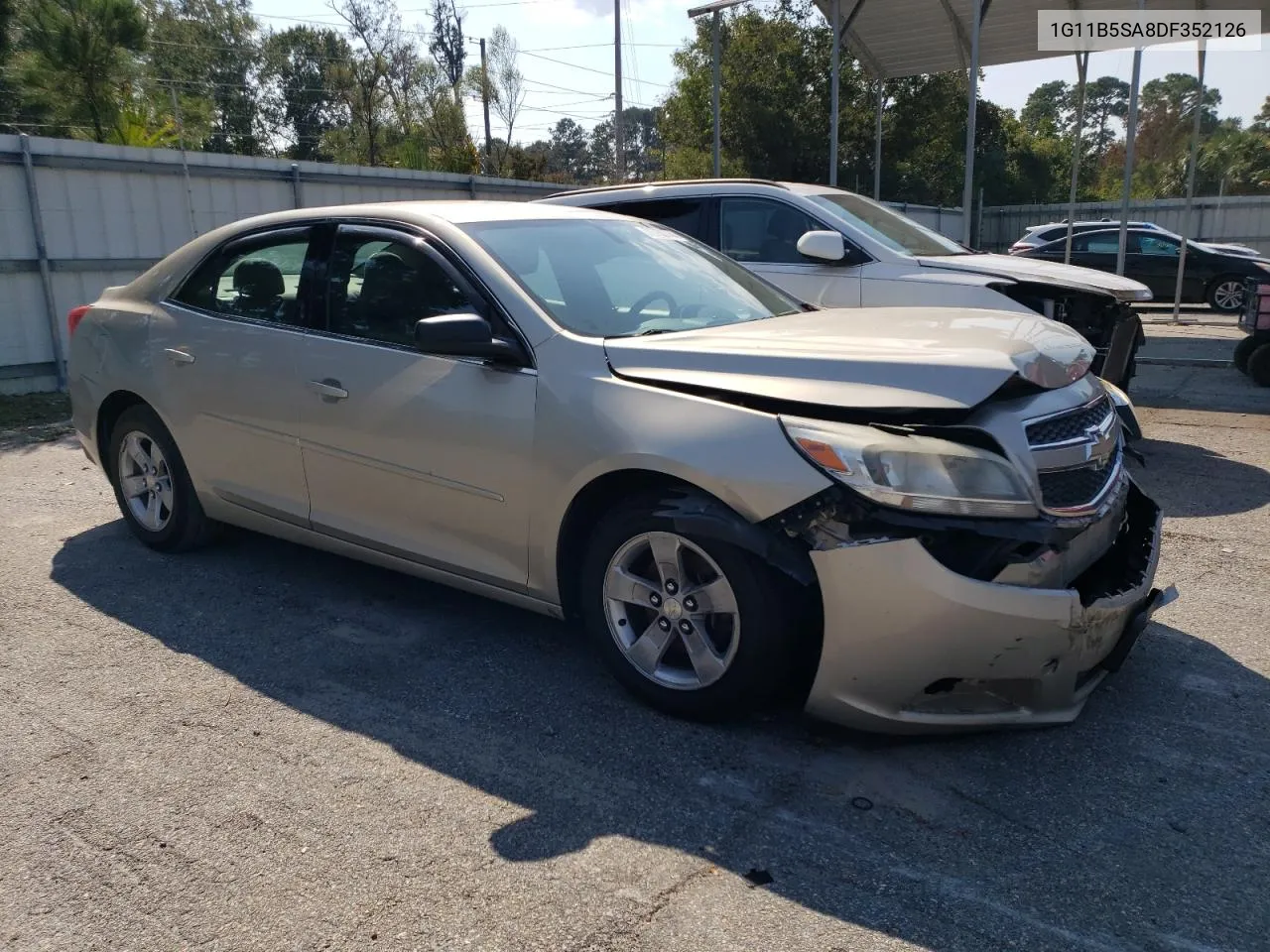 2013 Chevrolet Malibu Ls VIN: 1G11B5SA8DF352126 Lot: 75760744