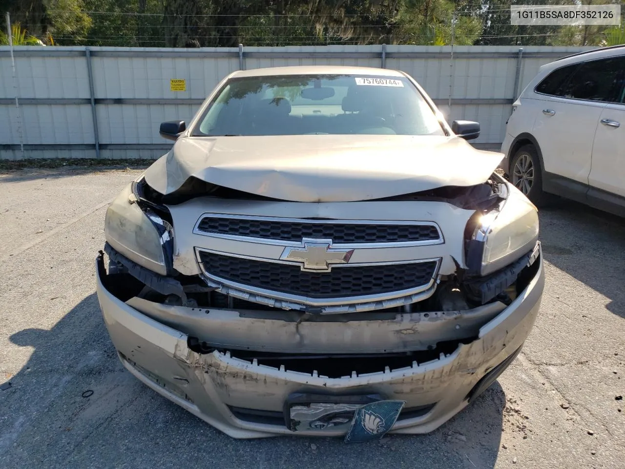 1G11B5SA8DF352126 2013 Chevrolet Malibu Ls