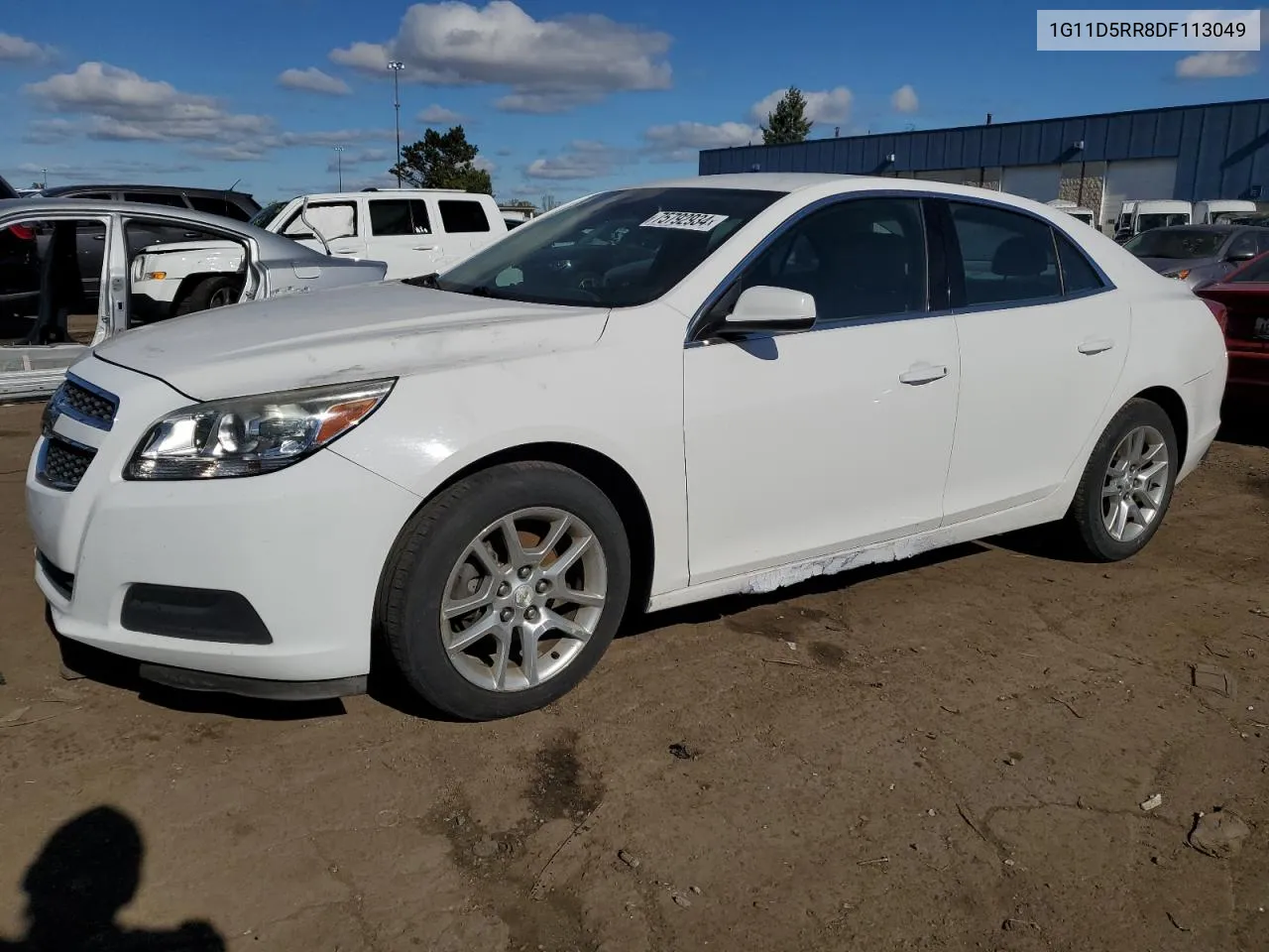 2013 Chevrolet Malibu 1Lt VIN: 1G11D5RR8DF113049 Lot: 75792934