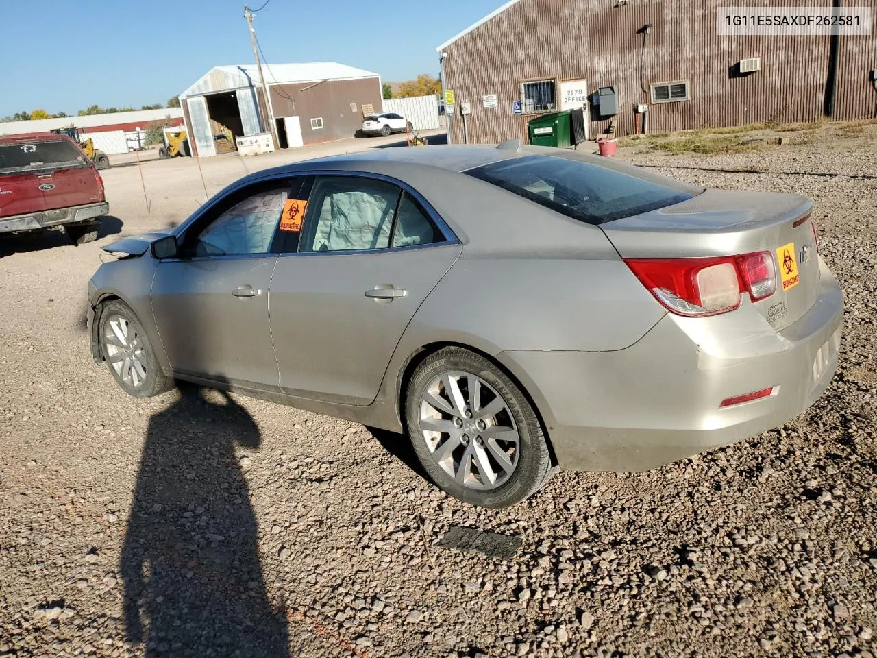 2013 Chevrolet Malibu 2Lt VIN: 1G11E5SAXDF262581 Lot: 75851314