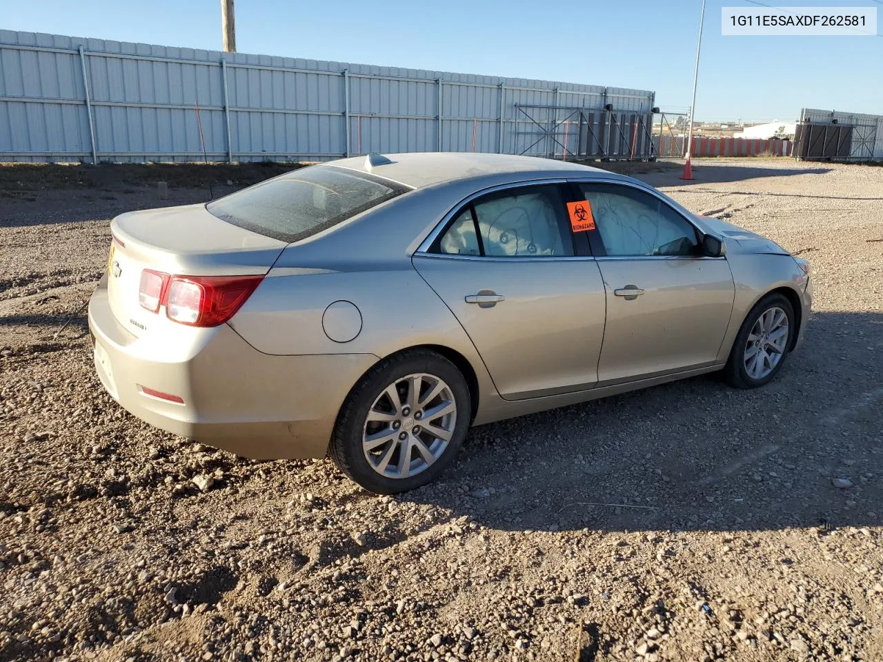 2013 Chevrolet Malibu 2Lt VIN: 1G11E5SAXDF262581 Lot: 75851314