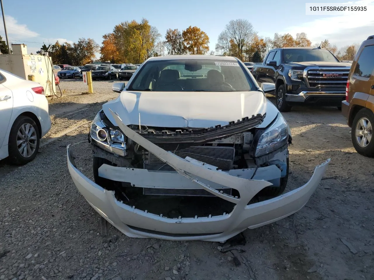 2013 Chevrolet Malibu 2Lt VIN: 1G11F5SR6DF155935 Lot: 75923174