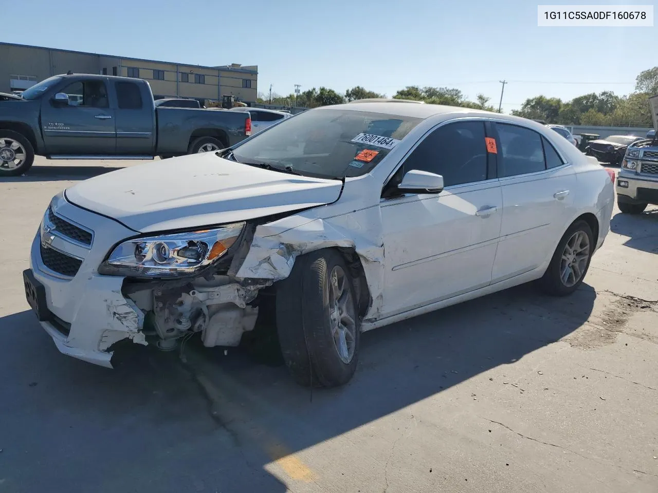 1G11C5SA0DF160678 2013 Chevrolet Malibu 1Lt