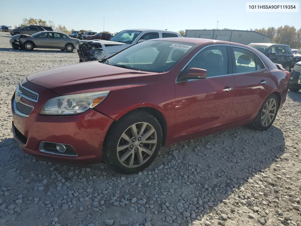 2013 Chevrolet Malibu Ltz VIN: 1G11H5SA9DF119354 Lot: 76762844