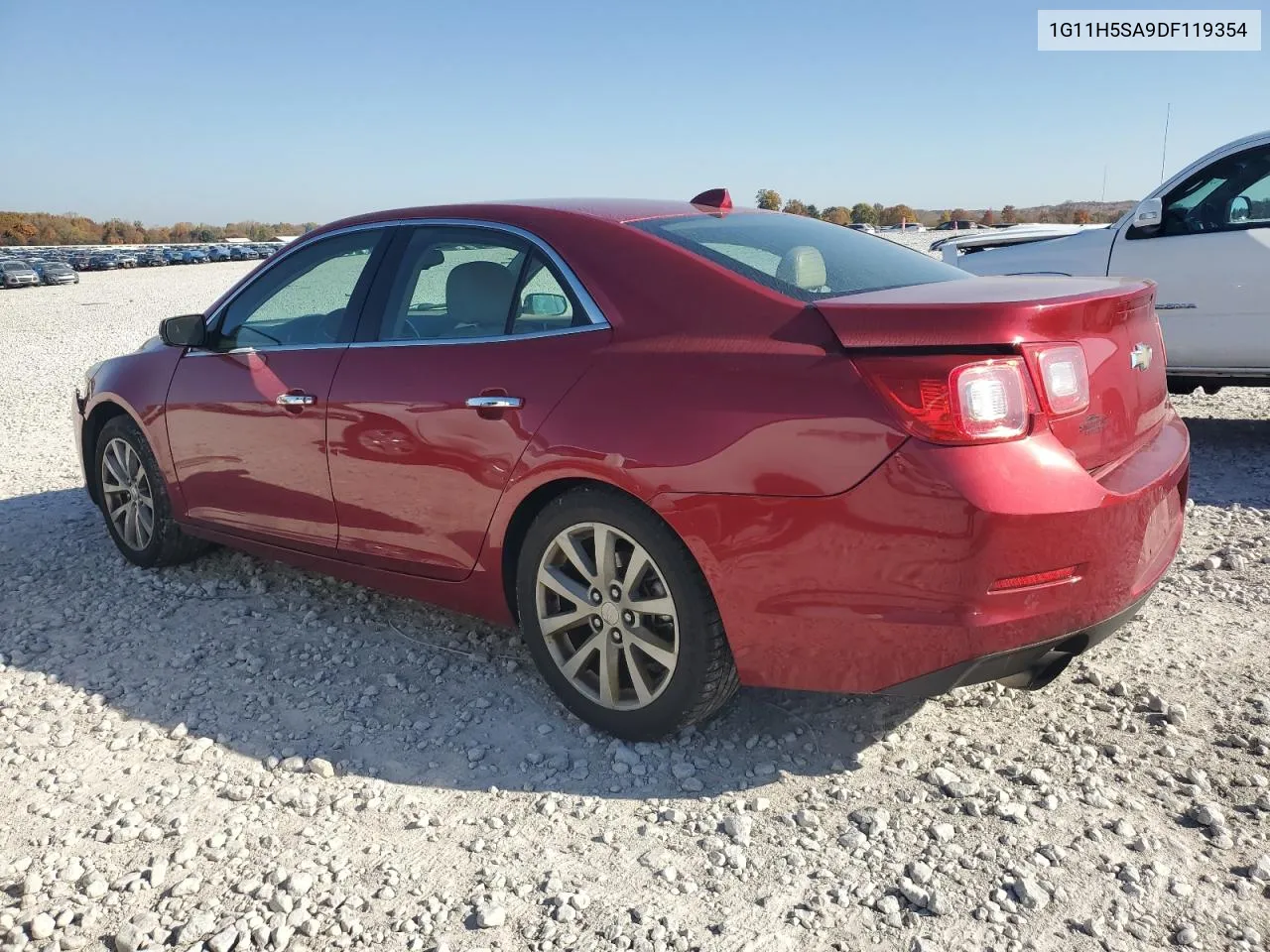 2013 Chevrolet Malibu Ltz VIN: 1G11H5SA9DF119354 Lot: 76762844