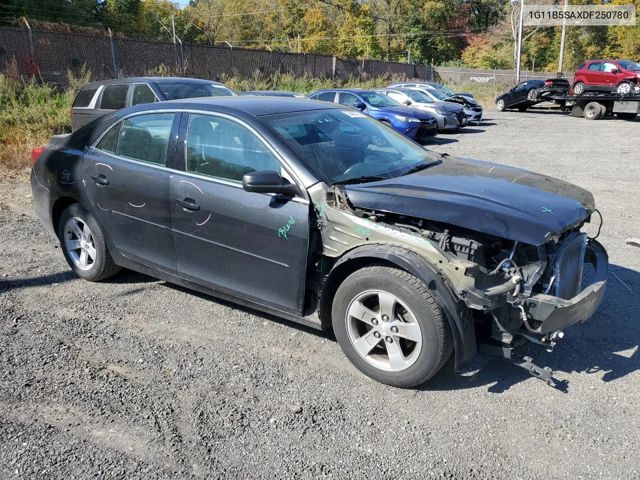 2013 Chevrolet Malibu Ls VIN: 1G11B5SAXDF250780 Lot: 76895714