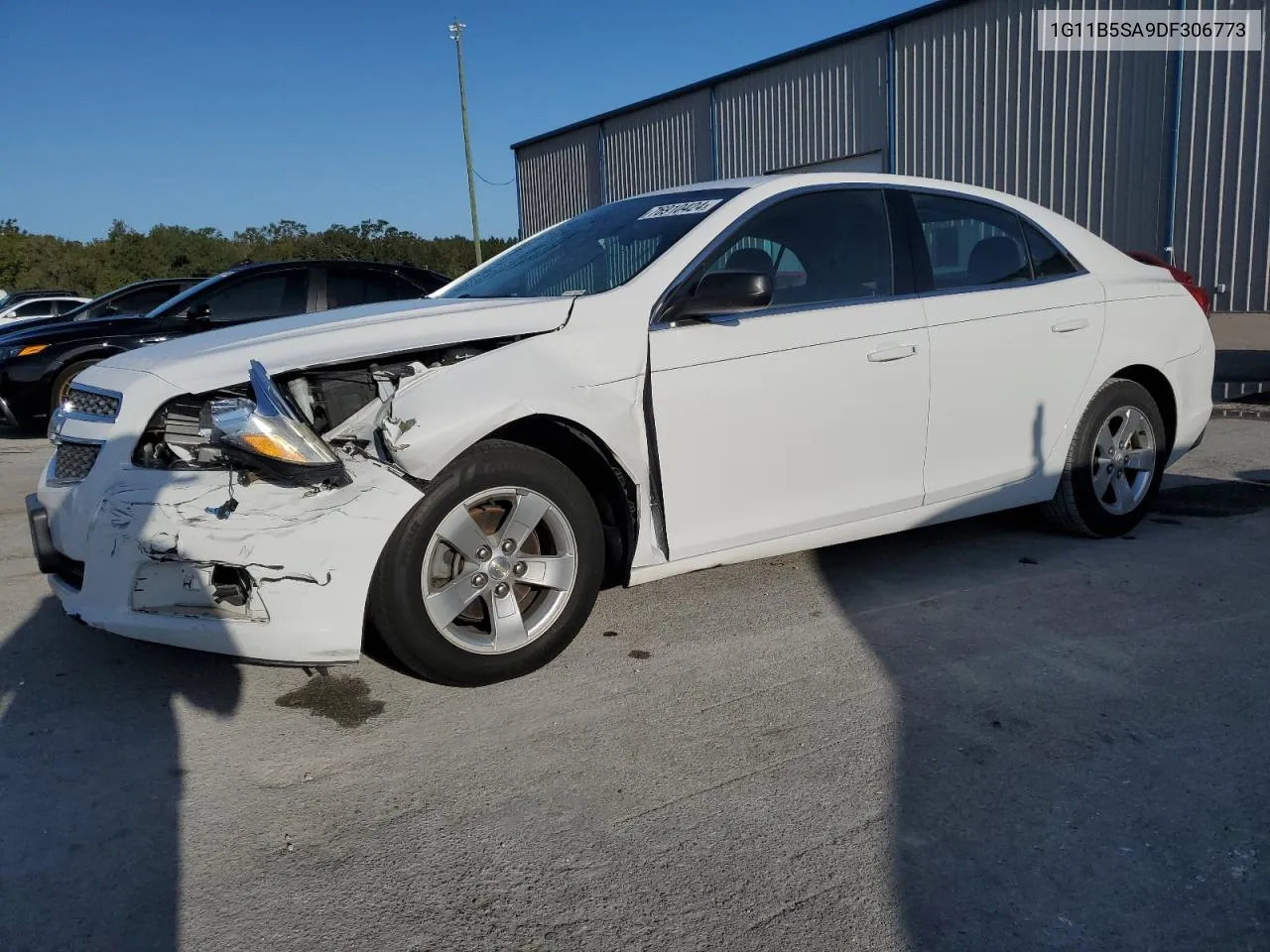 2013 Chevrolet Malibu Ls VIN: 1G11B5SA9DF306773 Lot: 76910424