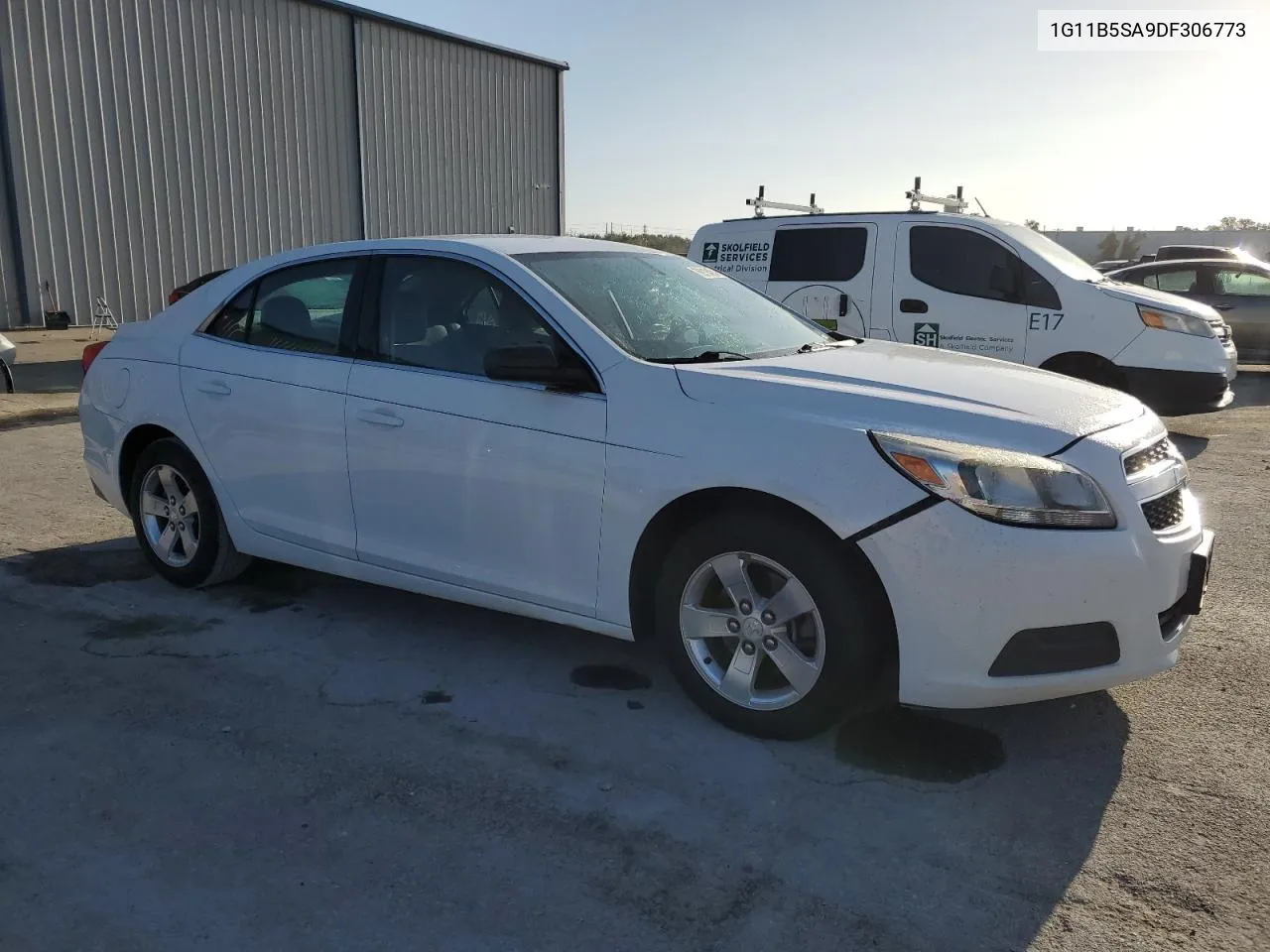 2013 Chevrolet Malibu Ls VIN: 1G11B5SA9DF306773 Lot: 76910424